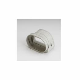 4.5-in Fortress Lineset Cover Flex Adaptor, Ivory