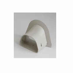 4.5-in Fortress Lineset Cover Soffit Inlet, Ivory