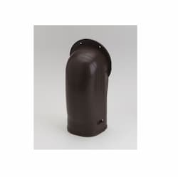 3.5-in Fortress Lineset Cover Wall Inlet, Brown