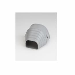 4.5-in Fortress Lineset Cover End Fitting, Gray
