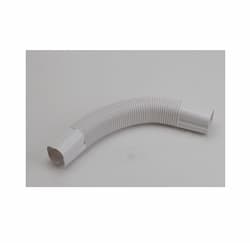 2.75-in Slimduct Lineset Cover Flexible Ell, White