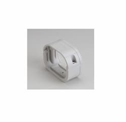 2.75-in Slimduct Lineset Cover Flexible Adaptor, White