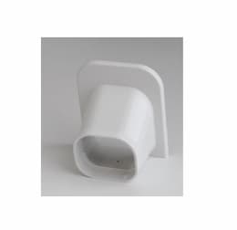 2.75-in Slimduct Lineset Cover Soffit Inlet, White