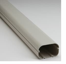 6.5-ft Slimduct Lineset Cover Duct, 3.75-in Diameter, Ivory