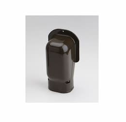 2.75-in Slimduct Lineset Cover Wall Inlet, Brown