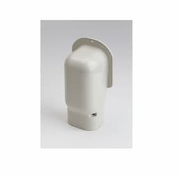 2.75-in Slimduct Lineset Cover Wall Inlet, Ivory