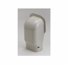 3.75-in Slimduct Lineset Cover Wall Inlet, Ivory