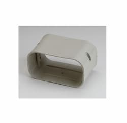 5.5-in Slimduct Lineset Cover Coupler, Ivory