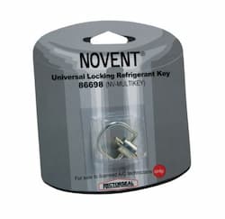 Novent Universal Locking Refrigerant Key