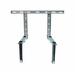 Universal Wall Condenser Bracket, 500 lb, Galvanized