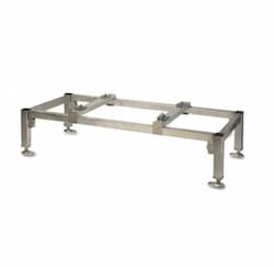 Universal Bracket Slab Condenser Stand, 440 lb Max, Galvanized