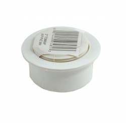 2-in Tom-Kap Flush-Fit Cleanout Adapter & Plug, PVC