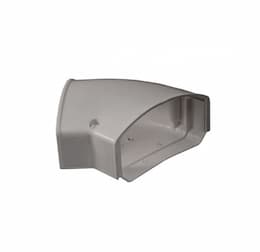 4.5-in Cover Guard Lineset Cover Elbow, 90 Degree, Gray