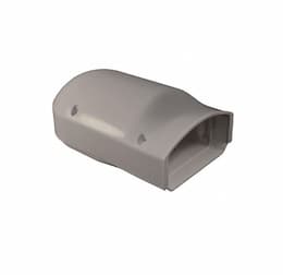 4.5-in Cover Guard Lineset Cover Wall Inlet, Gray