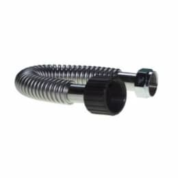 12-in Female Nylon Threaded Flex Pipe w/ 1-in I.D., Stainless Steel