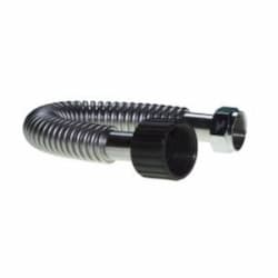 18-in Female Nylon Threaded Flex Pipe w/ 1-in I.D., Stainless Steel