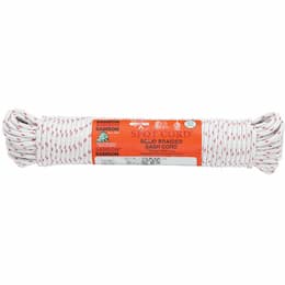 White Nylon Cotton Sash Cord