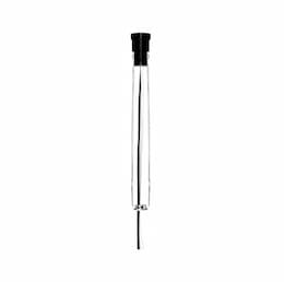 Satco 6-in 75W Phenolic Candelabra Base Socket, 40-in Wire Leads, 125V