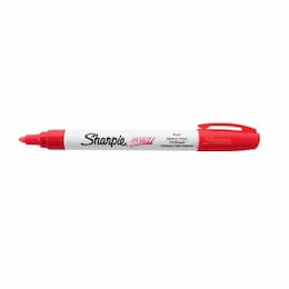 Oil-Based Paint Marker, Medium Tip, Red