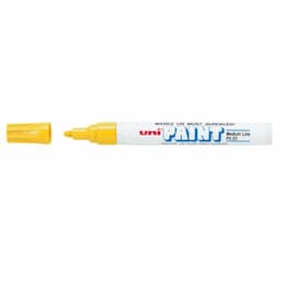 Permanent Marker, Medium Tip, Yellow