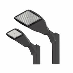 ILP Lighting 350W LED Flood Light w/Slipfitter, 7x6, 50000 lm, 347-480V, 5000K, BLK