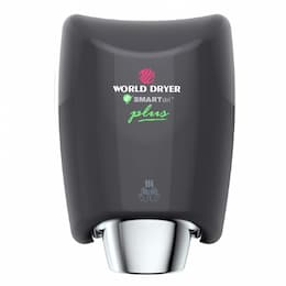 World Dryer Cover Assembly for SMARTdri Model Dryer, Black