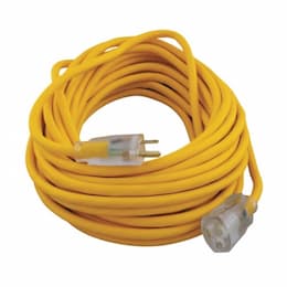 50-ft Polar/Solar Extension Cord, Yellow