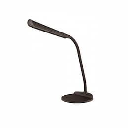 8W LED Desk Lamp, 600 lm, 4000K, Black