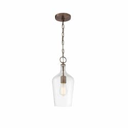 100W Hartley Series Pendant Light, E26, Antique Copper