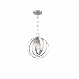 100W Pendleton Series Pendant Light, Brushed Nickel