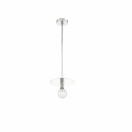 60W Bizet Series Mini Pendant Light, Polished Nickel