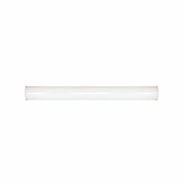 49" 52W LED Vanity Light w/ Acrylic Lens, Dimmable, 4160 lm, 3000K, White