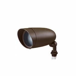 Nuvo 6W LED Bullet Spotlight, 640 lm, 120V, 3000K, Bronze