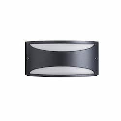 17W LED Genova Series Wall Sconce, 1256 lm, 3000K, Anthracite