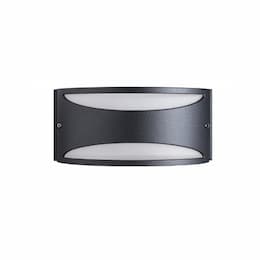 17W LED Genova Series Wall Sconce, 1256 lm, 3000K, Anthracite