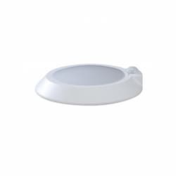 16.5W 7-in LED Disk Light w/ Occupancy Sensor, White, 3000K