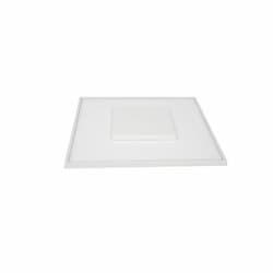 17" 31.5W LED Square Flush Mount Ceiling Light, Dim, 2200 lm, 3000K, White