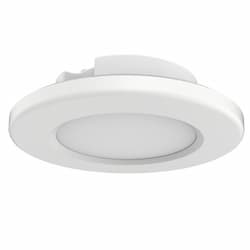 4-in 9W LED Surface Mount, 650 lm, 120V, 3000K, White