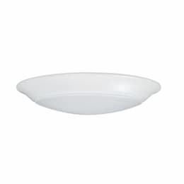 7-in 13W LED Disk Light, Dimmable, 1070 lm, 120V, Selectable CCT