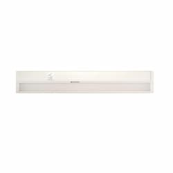 22-in 13W LED Under Cabinet Light, 955 lm, 120V, CCT Selectable, White