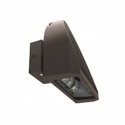 32W LED Adjustable Arc Wall Pack, Bronze Finish, 5000K