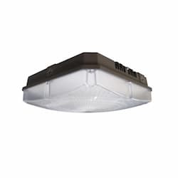 60W LED Canopy Light, Dimmable, 7200 lm, 4000K, Bronze