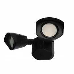 20W LED Security Light, Dual Head, 1900 lm, 3000K, Black