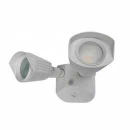 20W LED Security Light, Dual Head, 1900 lm, 4000K, White