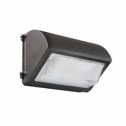 80W Semi Cut-Off LED Wall Pack, 10113 lm, 100V-277V, 5000K, Bronze