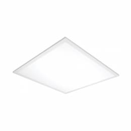 40W 2x2 LED Flat Panel, 0-10V Dimmable, 5200 lm, 100V-277V, 5000K