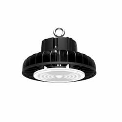 100W LED UFO High Bay Fixture, 13000 lm, 5000K, Black