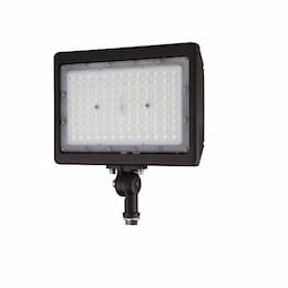 Nuvo 90W LED Flood Light, 200W MH Retrofit, Dim, 12758 lm, 5000K, Bronze