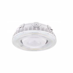 55W LED Canopy Fixture, 7546 lm, 100V-277V, Selectable CCT, White