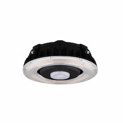 75W LED Canopy Fixture, 10485 lm, 100V-277V, Selectable CCT, Bronze